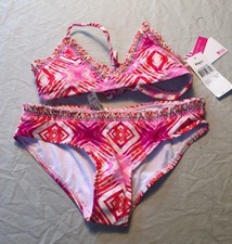 Raisins Girls 2 Pc Vacation Bikini Size 14  29