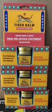 Tiger Balm Red Extra Strength Pain Relieving Ointment 18g USA Version 3 Pack+1