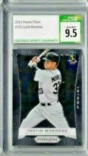 2012 Panini Prizm Justin Morneau CSG 9.5