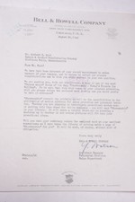 1940 Lamson Goodnow Bell Howell Chicago IL Motion Picture Cameras Ephemera L950D