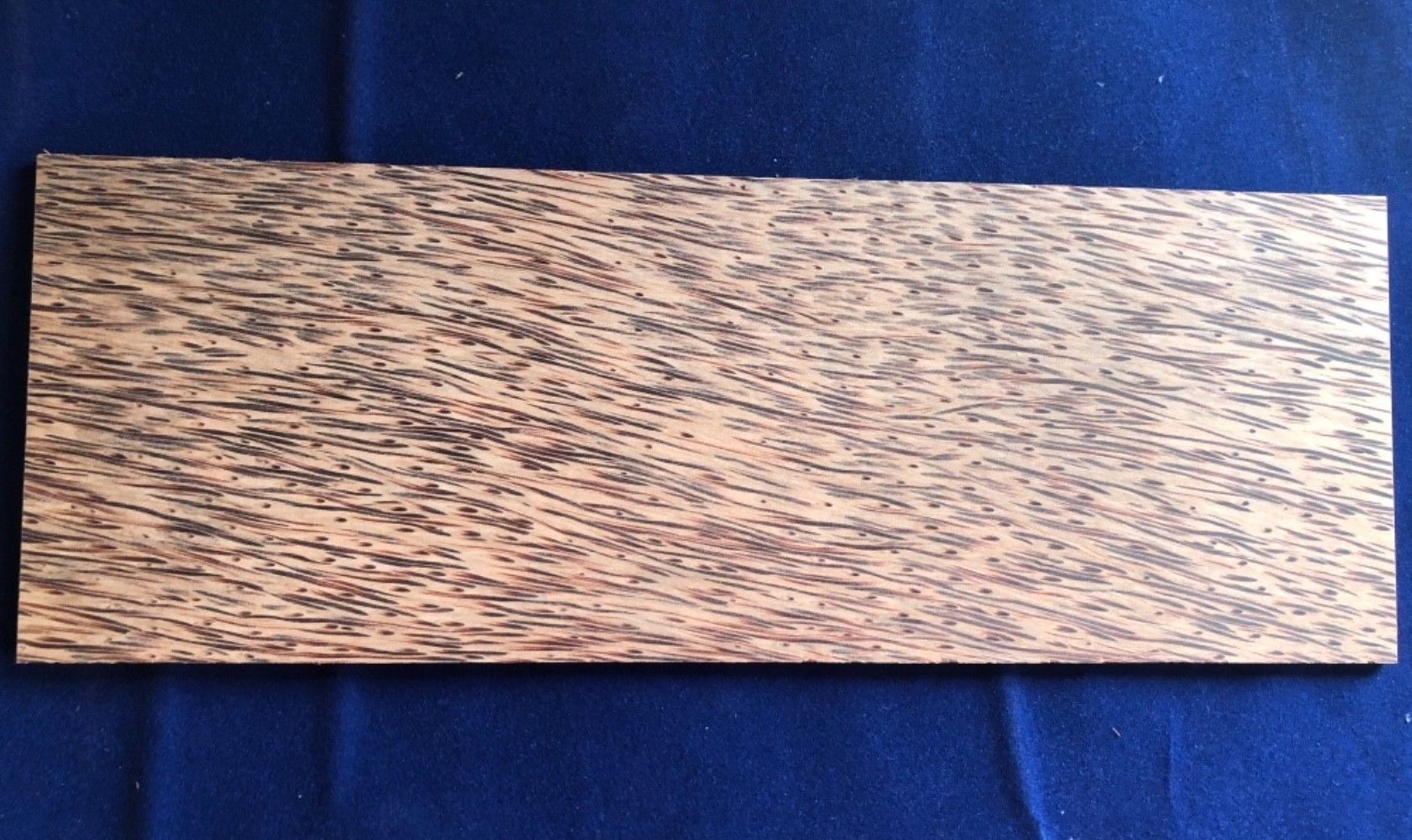 1 × Solid Red Palm/Coconut Palm wood sheet/wood Sheets 340x105x3mm, 4mm