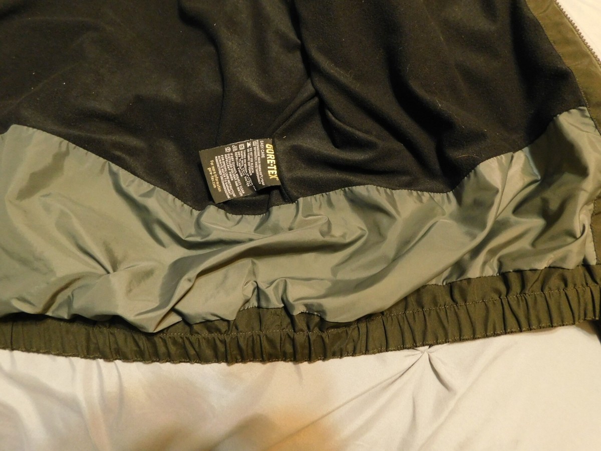 Simms Fly Fishing Jacket GORE-TEX Size XL Olive Green | eBay