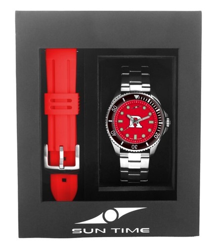 Sun Time Men's Licensed Collegiate Contender Watch Gift Set (Pick Your Team) - Picture 158 of 210