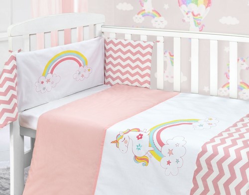 Baby Nursery Cot Bedding 2 Piece Quilt 