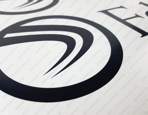EDGEWATER BOAT LOGO DECALS STICKERS 21" x 4.8" 2pcs. - Picture 5 of 6