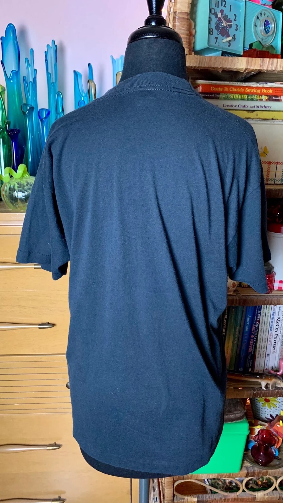 Vintage Dare Black Single Stitch Tshirt Size XL Screen Stars Tag 1980s