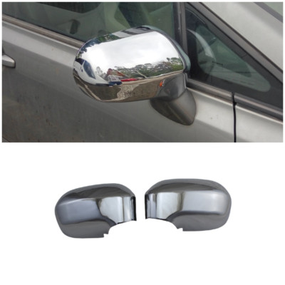 Chrome Rearview Mirror Side Lid Cover Trim For 2006-2011 Honda Civic Sedan 4DR