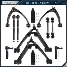 Front Tie Rod End Control Arm Ball Joint For 2007-2013 Chevrolet Silverado 1500