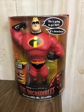 DISNEY The Incredibles: Mr. Incredible TALKING 15" Action Figure NEW in BOX RARE