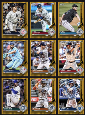 [DIGITAL] Topps Bunt - 2024 Base 24 S1 - Tier 5 Gold - A to J - Pick