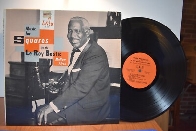 Le Roy Bostic Mellow Aires Music for Squares LP MN possible autograph on back