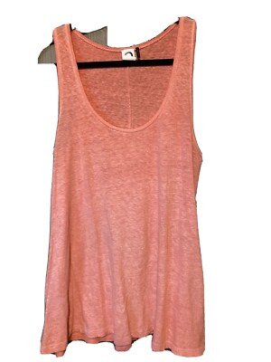 Anthropologie Akemi Kin Savoy Swing Tank Camisole Ombre Orange Size Medium