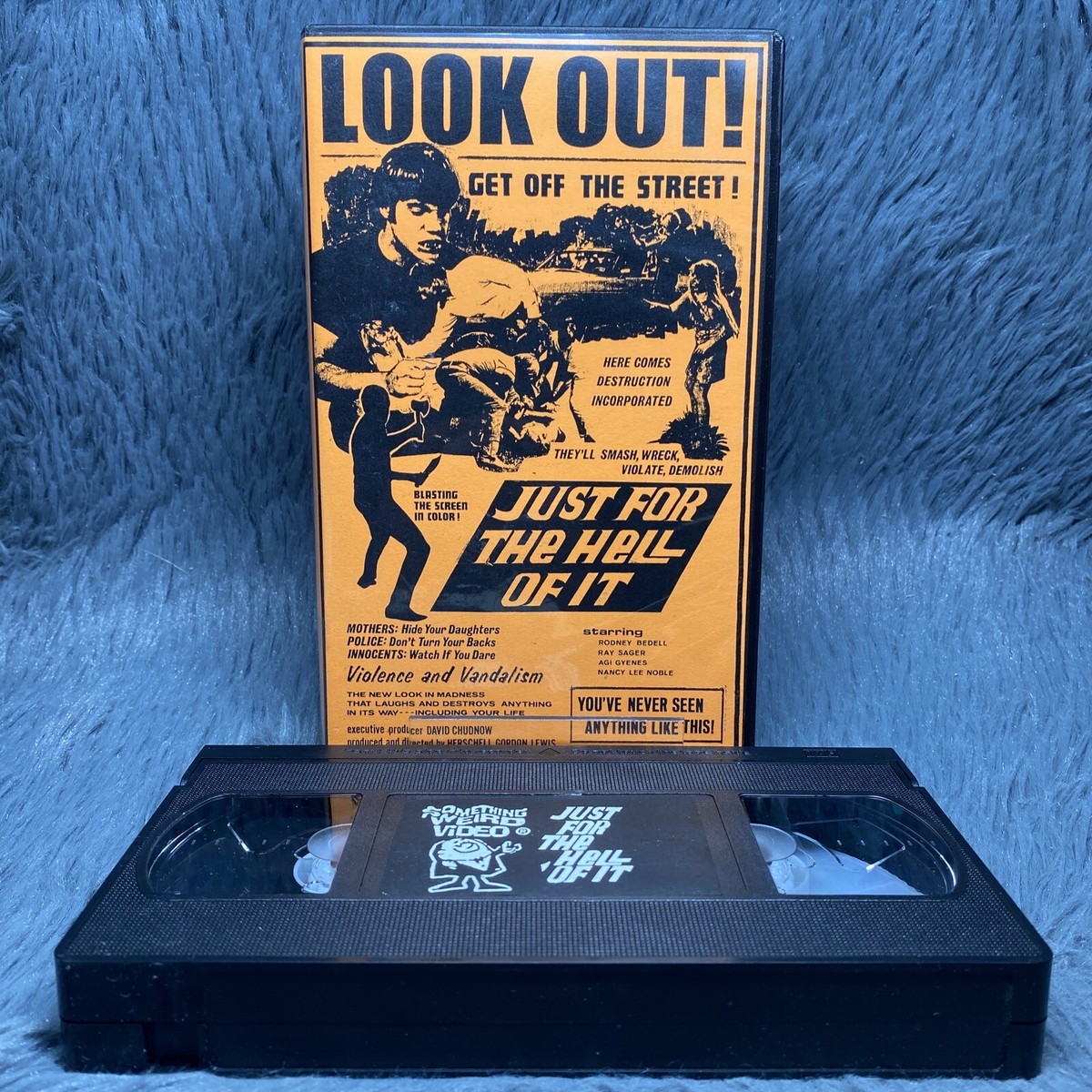 Just For The Hell Of It VHS 1968 Herschell Gordon Lewis Something