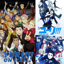 Yuri  On Ice Anime DVD Complete Box Series 1-12 Japan English Dubbed Subtitle