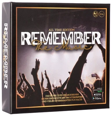 BOTI GLOBAL LTD. Brettspiel - Remember the Music - All Time Edition (NEU & OVP!)