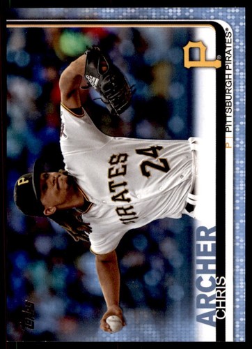 Chris Archer 2019 Topps Father's Day Blue /50 #380 Pittsburgh Pirates