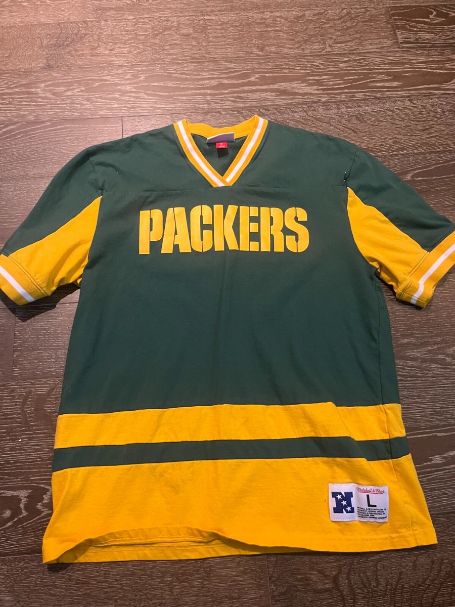 シャツ Mitchell & Ness Green Bay Packers Mitchell & Ness NFC Throwback Retired Green Bay Packers Men Large