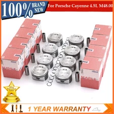 M48.00 Engine Pistons & Rings Kit STD 93mm For Porsche Cayenne S 4.5L V8 955 9PA
