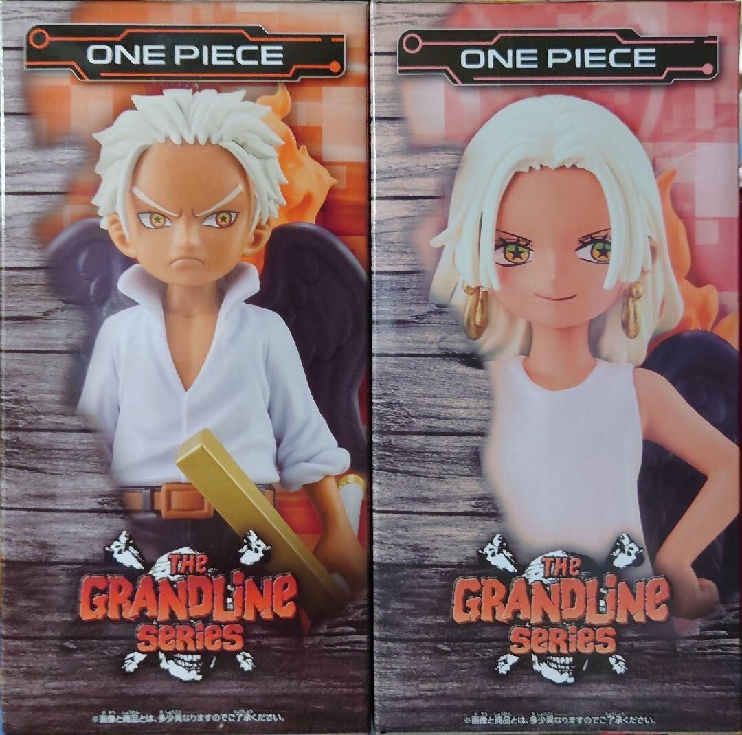 One Piece DXF THE GRANDLINE SERIES S-SNAKE & S-HAWK Set Toy Figure