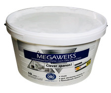 10 L Megaweiss Interior Paint White Wall Coating Painting