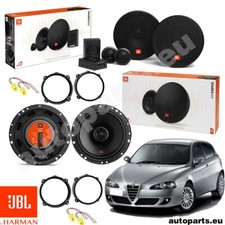 Kit 6 Casse Altoparlanti JBL Anteriori e Posteriori per Alfa Romeo 147 dal 2001