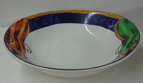 Sango CAFE PARIS Coupe Soup Salad Bowls SOLD IN SET OF FIVE - Picture 2 of 3