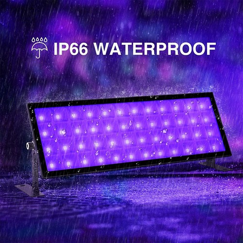 24W-96W LED UV Schwarzlicht Strahler Flutlicht Partylicht Bühnendekoration Licht - Picture 62 of 69