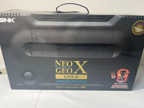 NEOGEO X Neo Geo x GOLD Limited Edition Arcade Stick MEGA PACK