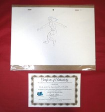 Marvel HULK and the AGENTS of SMASH Animation Drawing ART 14x10 w COA Boarded #3
