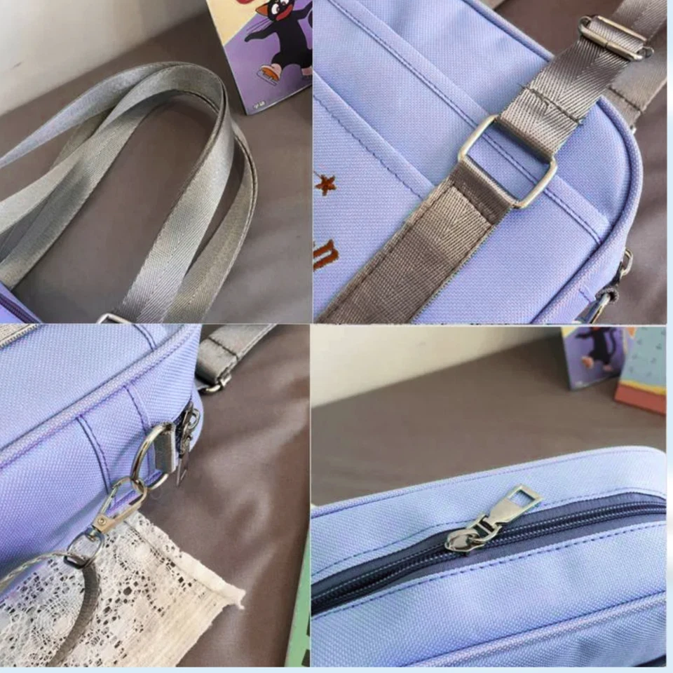 Cinnamoroll 2-Way Messenger Bag Girl's Embroidered JK Uniform School Bag Japan - Image 3 of 4