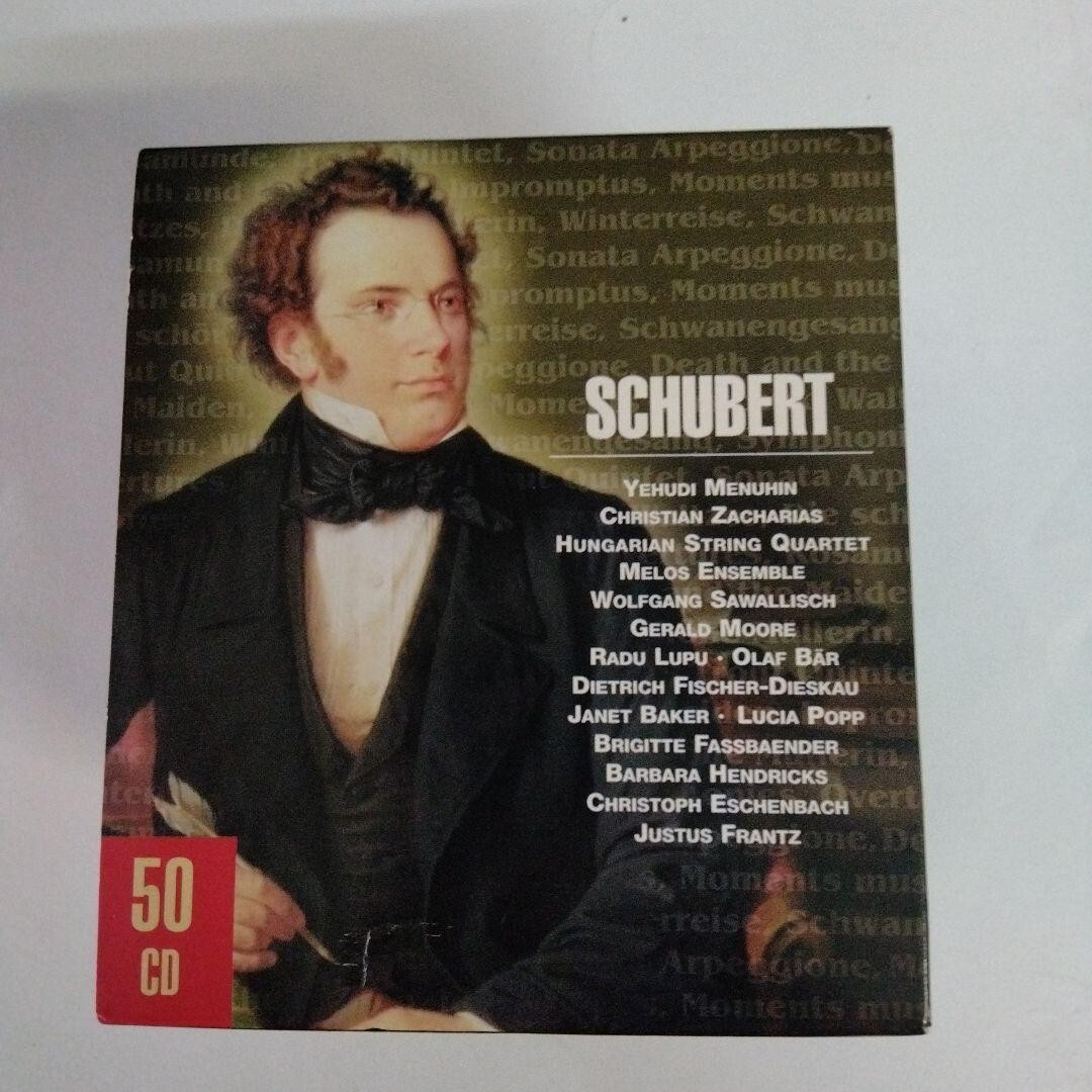 シューベルト　クラシック　CDボックス　FRANZ SCHUBERT シューベルト クラシック CDボックス FRANZ SCHUBERT