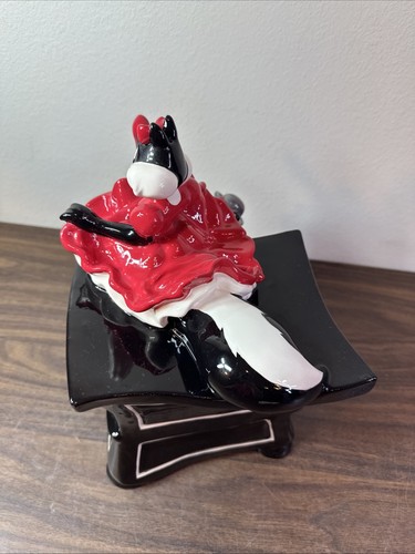 Warner Bros. Studio / Looney Tunes Pepe Le Pew & Penelope Piano Cookie Jar 1999 - Picture 7 of 19