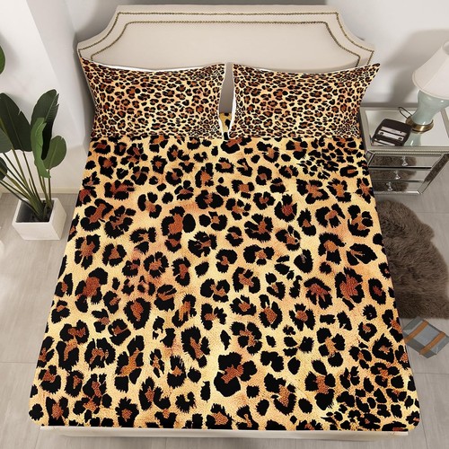 black-brown-leopard-print-sheet-set-ultra-soft-cheetah-fitted-sheet