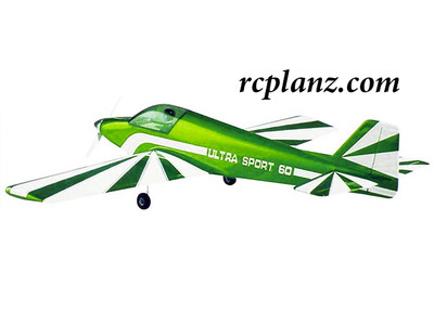 R/C AIRPLANE PLANS & PATTERNS: Ultra Sport 60 62