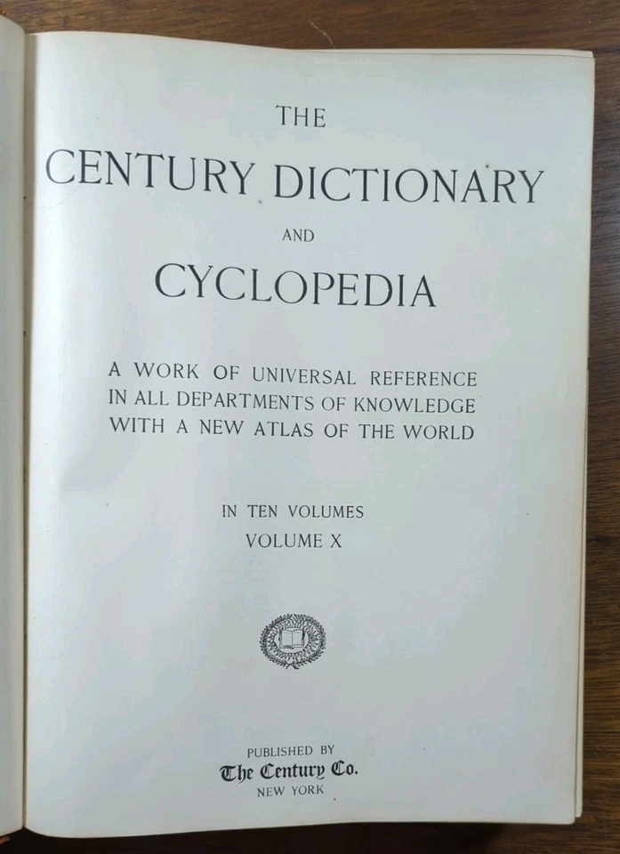 Diccionario y enciclopedia del siglo 1900 Vol X Atlas 118 mapas antiguos originales Foto 4 de 4