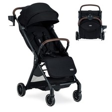 Britax Juniper Compact Stroller, Lightweight Fold-and-Go Design - Raven Black