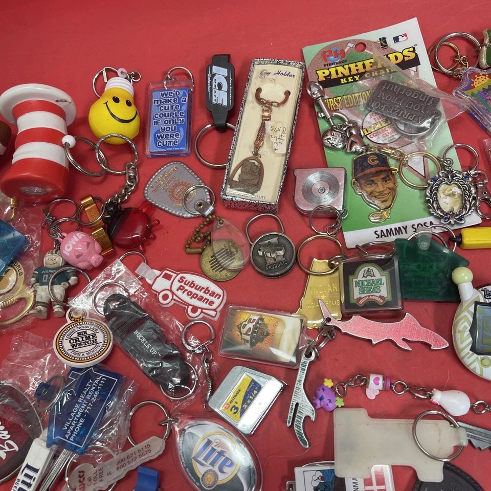 Huge keychains lot Keyrings Fobs Backpack Charms Purse Handbag Pendants. #12 - Image 3 of 4