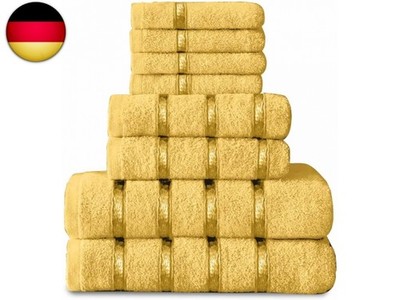 8-teiliges Handtuch-Set   ägyptische Baumwolle | Gesichtshandtuch | Handtuch | B