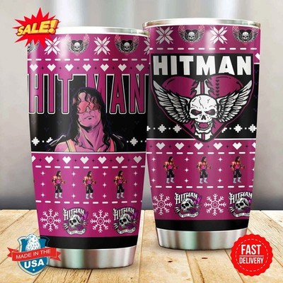The Hitman Bret Hart Wrestler Tumbler
