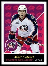 2015-16 O-Pee-Chee Retro Matt Calvert Columbus Blue Jackets #293