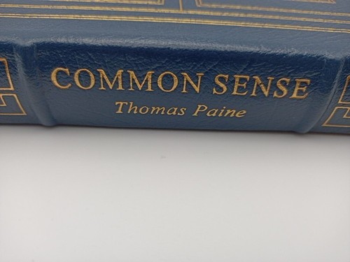 Common Sense Thomas Paine Easton Press Leather Bound Archival Paper Gold Edge - Picture 3 of 17