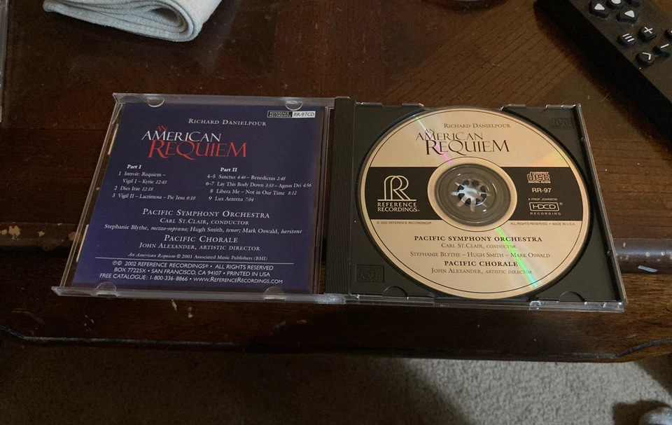 American Requiem by Danielpour, St. Clair/Pacific, Reference CD RR-97CD, 2002 - Image 3 of 4