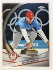2026 Topps Chrome U.S. Winter Olympic #110 John Shuster USA