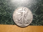 1946 Walking Liberty Half Dollar (purple/yellow)