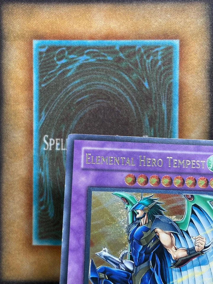 Yugioh Elemental Hero Tempest EEN-EN034 Ultimate raro 1ª edição VLP - Imagem 3 de 4