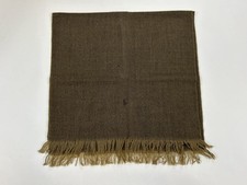  MINOR DEFECT Polo Ralph Lauren Thin Wool Herringbone Scarf - Brown -