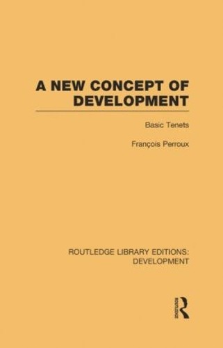 A New Concept of Development - 9781138880856