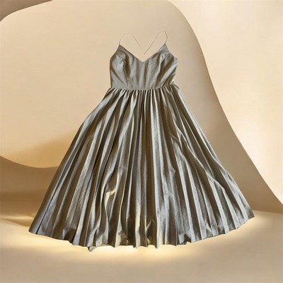 champagne dress anthropologie Bhldn Dresses | Nwt Anthropologie Bhldn Shirene Sequin Dress Champagne Size 12 | Color: Cream | Size: 12