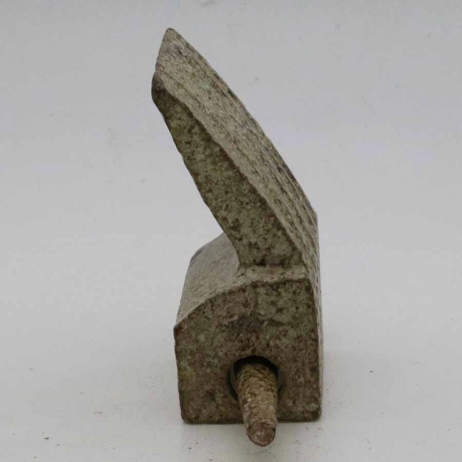 Tocado de jade de la cultura oriental china con bandas elevadas y horquilla C305 Foto 4 de 4