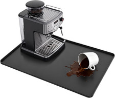 24X16 Inch Coffee Mat - Durable  Easy to Clean, Dish Drying Mat  Applicable to